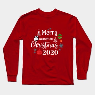 Merry Quarantine Christmas 2020 Long Sleeve T-Shirt